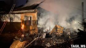 Пожар на ул.Чайковского 29 мая в 23.23